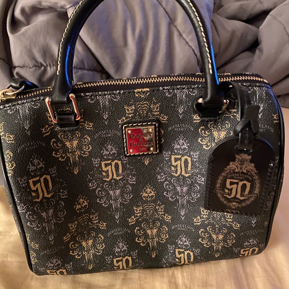 Dooney & Bourke Disney Haunted Mansion 50th Anniversary AP Passholder bag